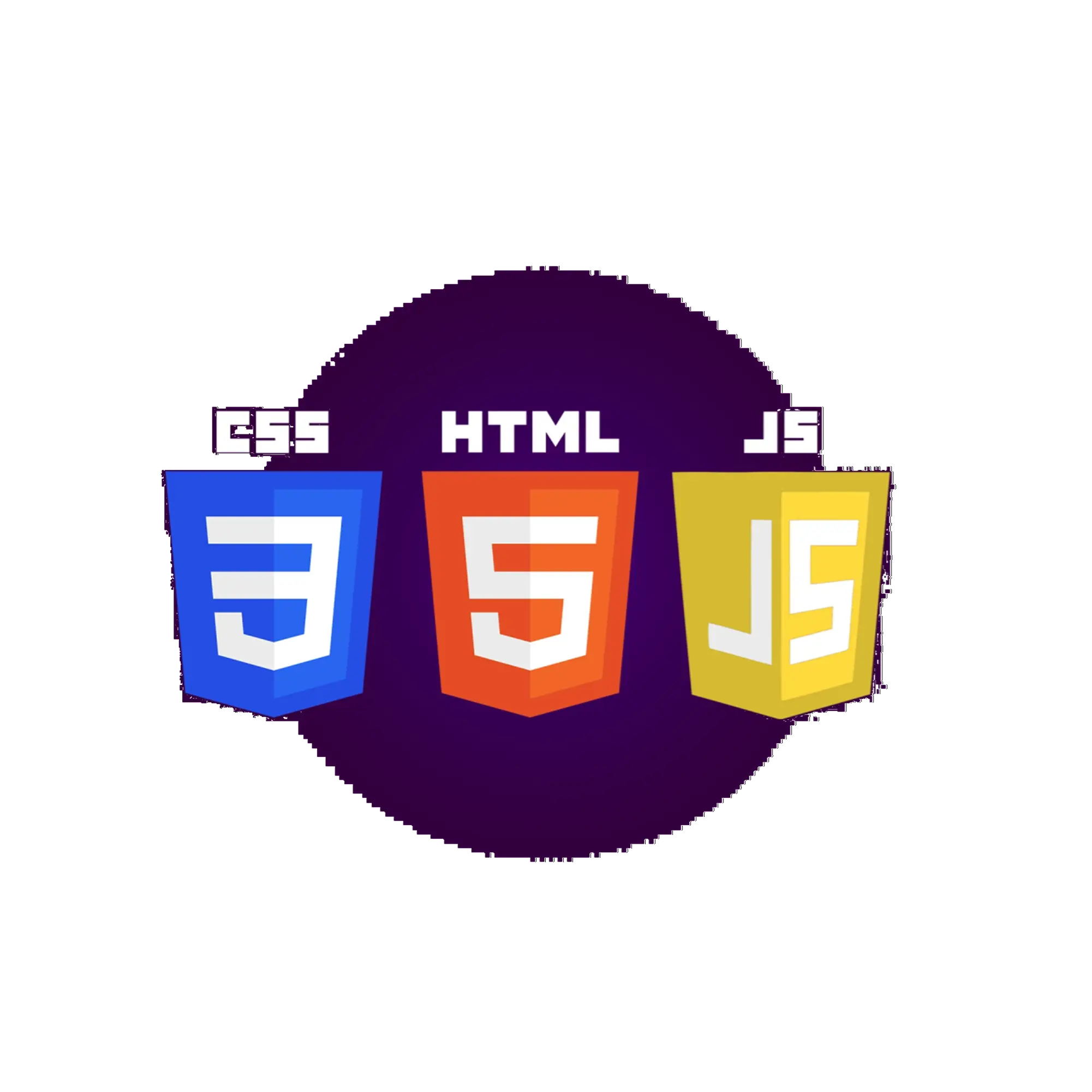 HTML, CSS and JavaScript logo